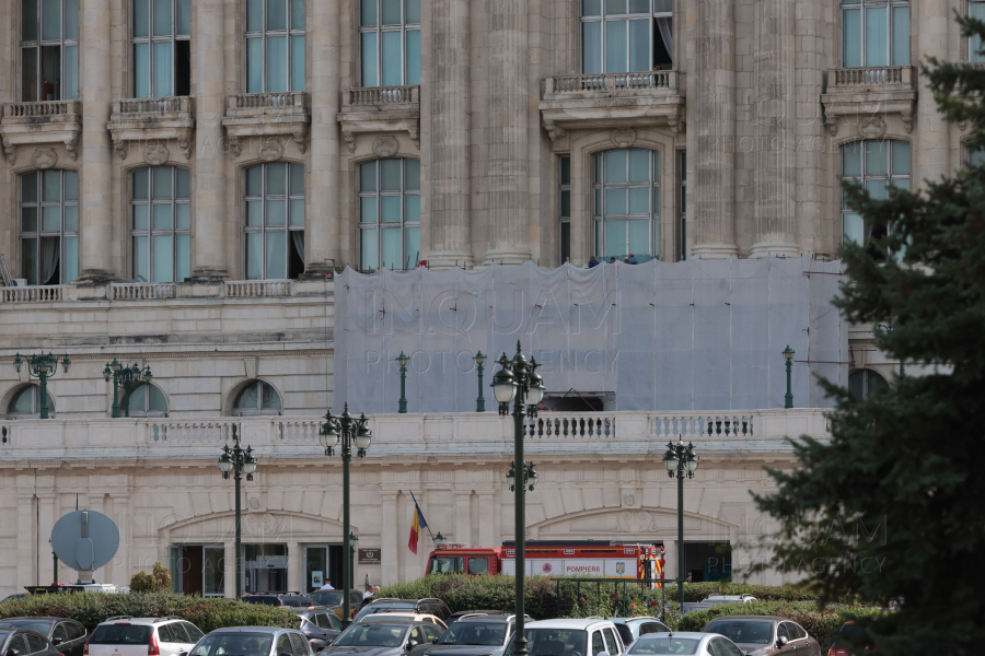 BUCURESTI - PALATUL PARLAMENTULUI - INCIDENT - 17 SEP 2024