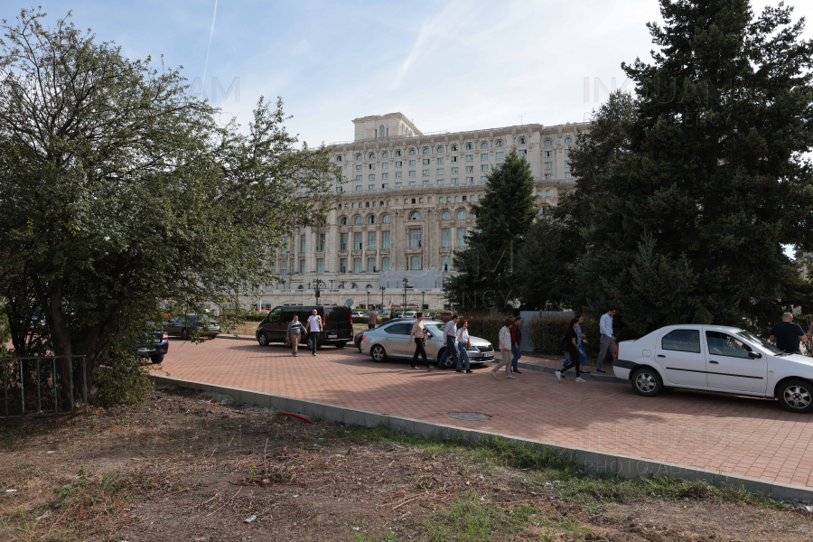 BUCURESTI - PALATUL PARLAMENTULUI - INCIDENT - 17 SEP 2024