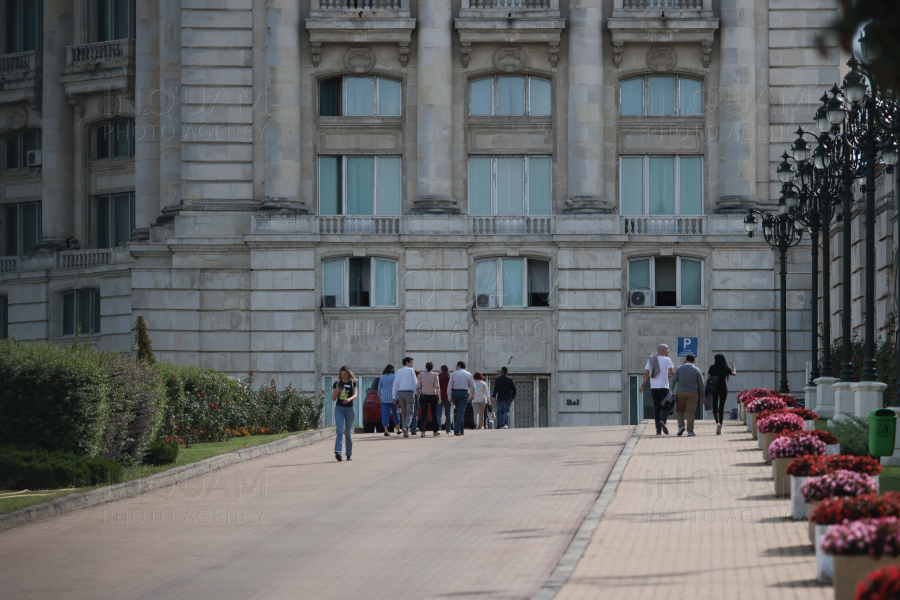 BUCURESTI - PALATUL PARLAMENTULUI - INCIDENT - 17 SEP 2024