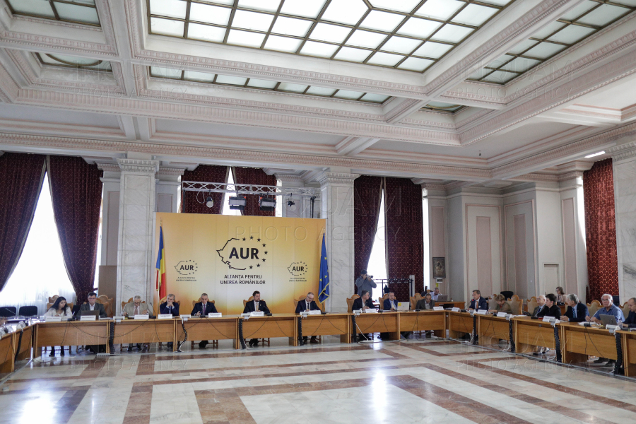 BUCURESTI - PARLAMENT - AUR - CONFERINTA - 26 SEP 2002