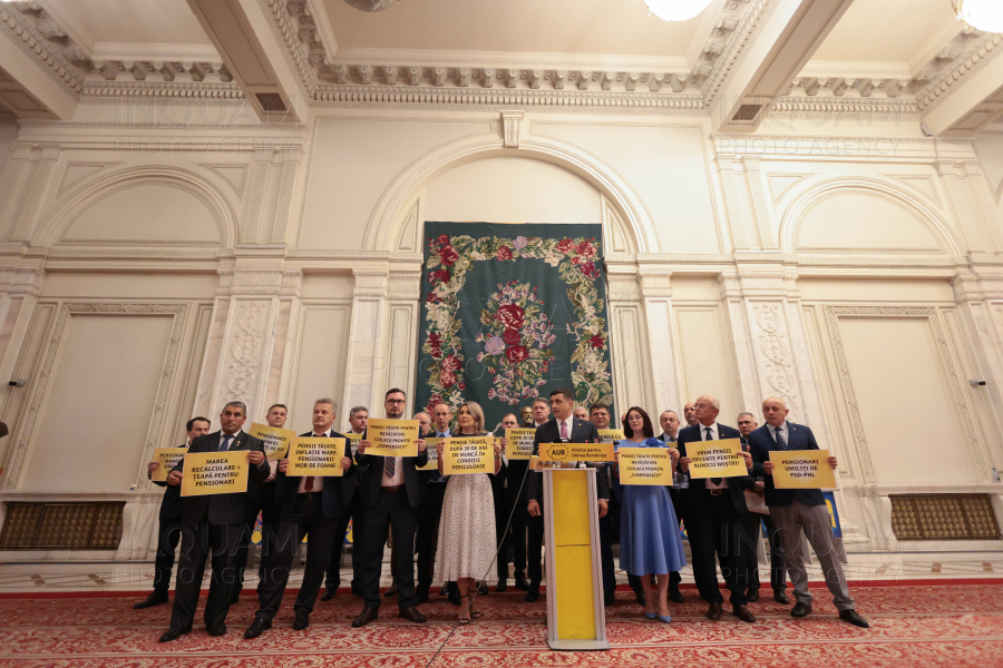 BUCURESTI - PARLAMENT - AUR - DECLARATII - 2 SEP 2024