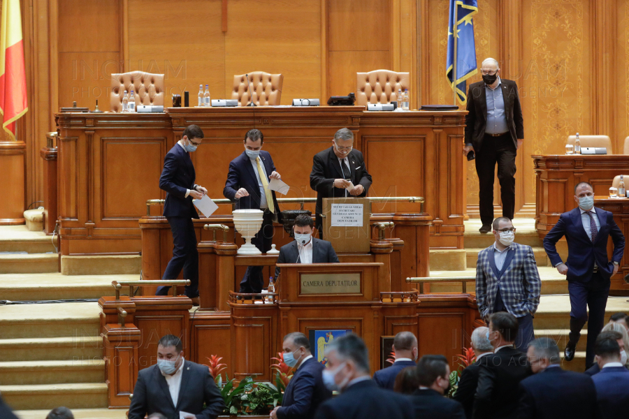 BUCURESTI - PARLAMENT - CDEP - SESIUNE ORDINARA - 1 FEB 2021