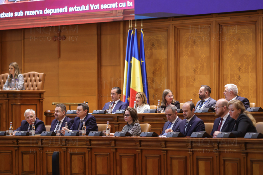 BUCURESTI - PARLAMENT - PLEN REUNIT - 1 OCT 2024