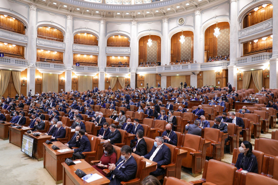 BUCURESTI - PARLAMENT - SEDINTA SOLEMNA - ZIUA NATIONALA - 24 NOI 2021