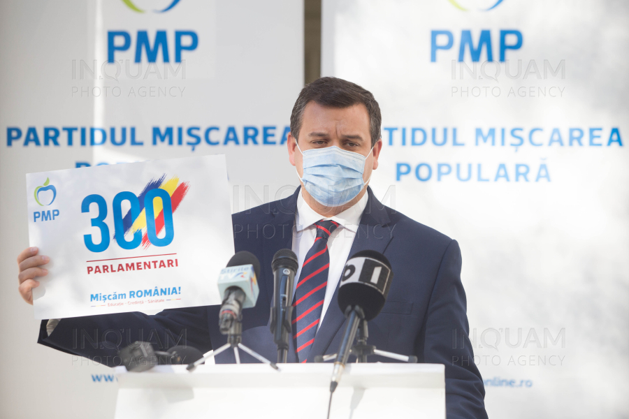 BUCURESTI - PARLAMENTARE 2020 - PMP - CONFERINTA - 2 NOI 2020