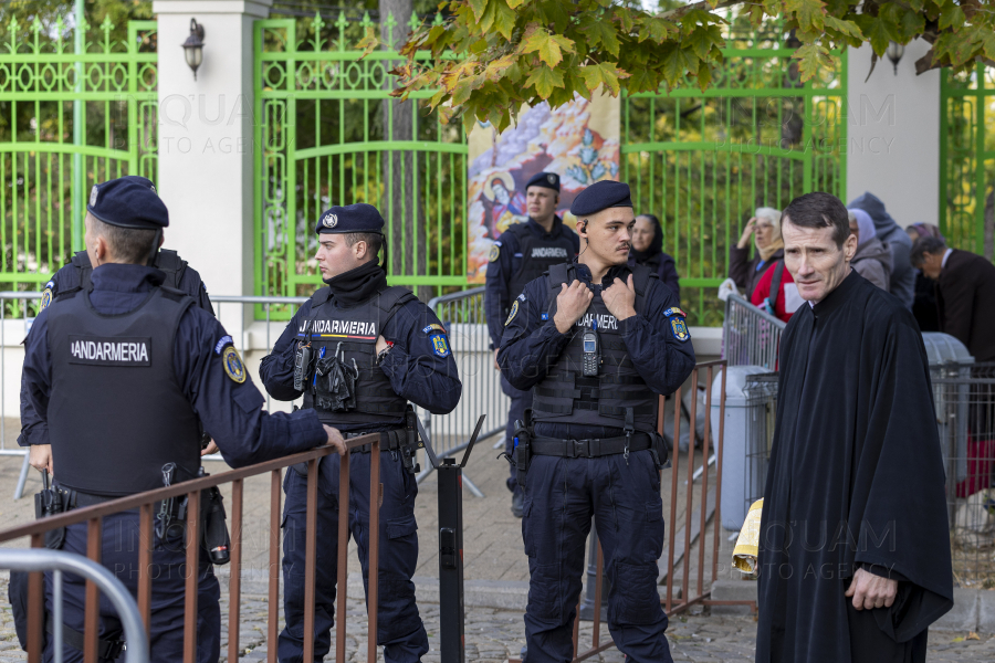 BUCURESTI - PATRIARHIE - DECLARATII DE PRESA - SF. DIMITRIE CEL NOU - 24 OCT 2024