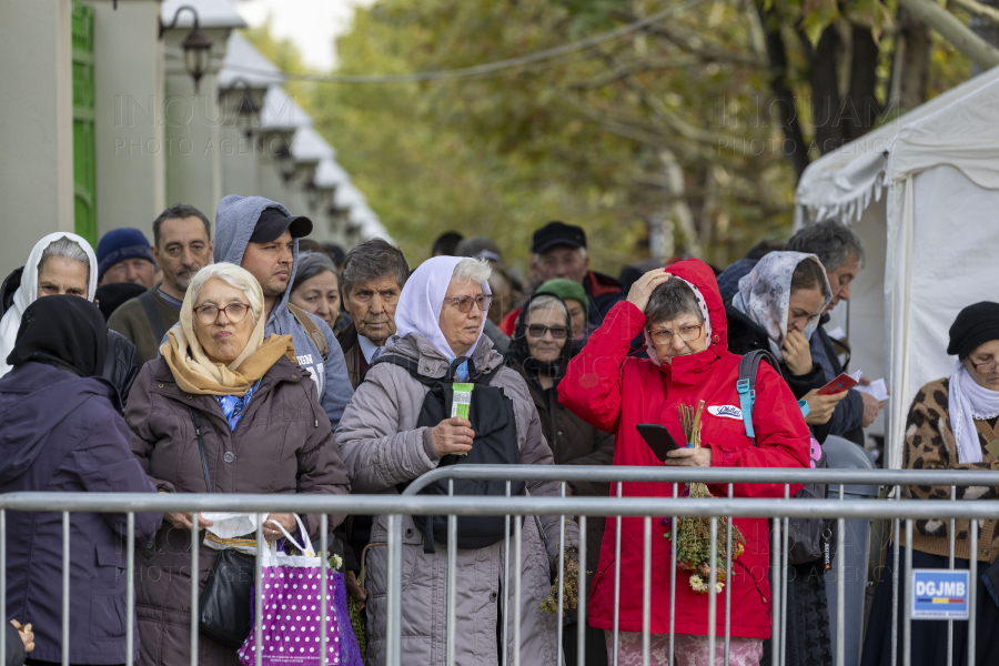 BUCURESTI - PATRIARHIE - DECLARATII DE PRESA - SF. DIMITRIE CEL NOU - 24 OCT 2024