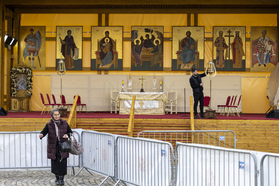 BUCURESTI - PATRIARHIE - DECLARATII DE PRESA - SF. DIMITRIE CEL NOU - 24 OCT 2024