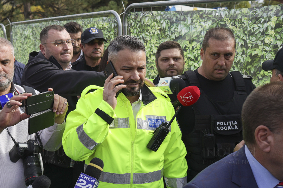 BUCURESTI - PIATA UNIRII - SANTIER PLANSEU DAMBOVITA - 14 OCT 2024