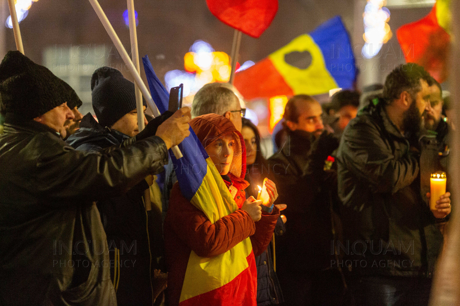 BUCURESTI - PIATA UNIVERSITATII - COMEMORARE REVOLUTIE