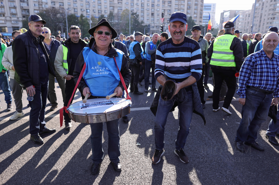 BUCURESTI - PIATA VICTORIEI - PROTEST - 25 OCT 2024