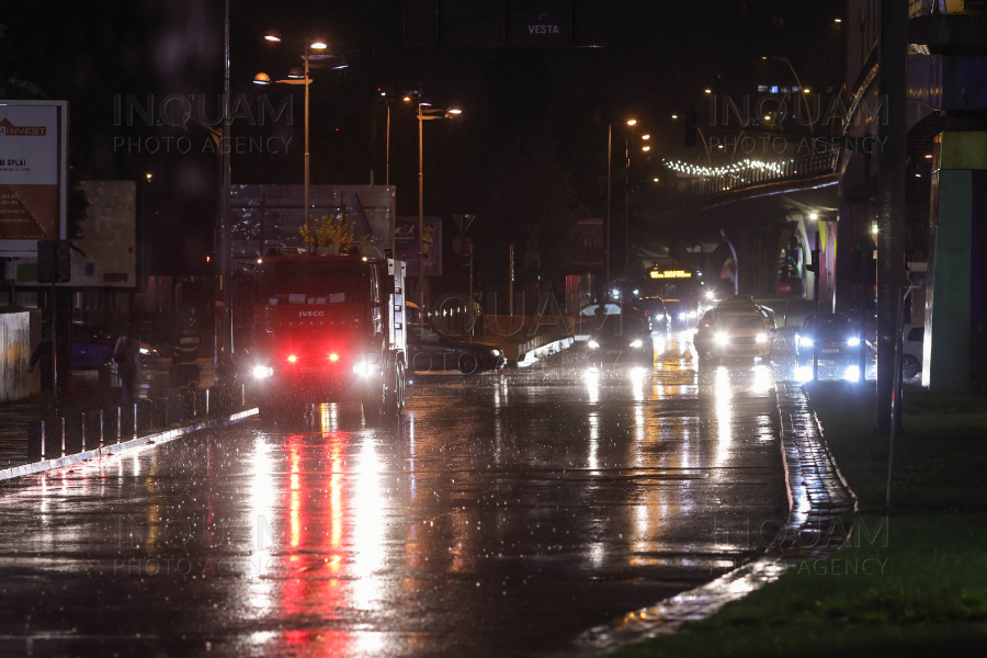 BUCURESTI - PLOAIE - TRAMVAIE BLOCATE - 29 SEP 2024