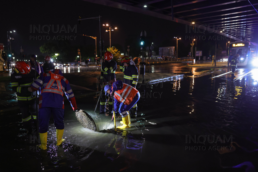 BUCURESTI - PLOAIE - TRAMVAIE BLOCATE - 29 SEP 2024