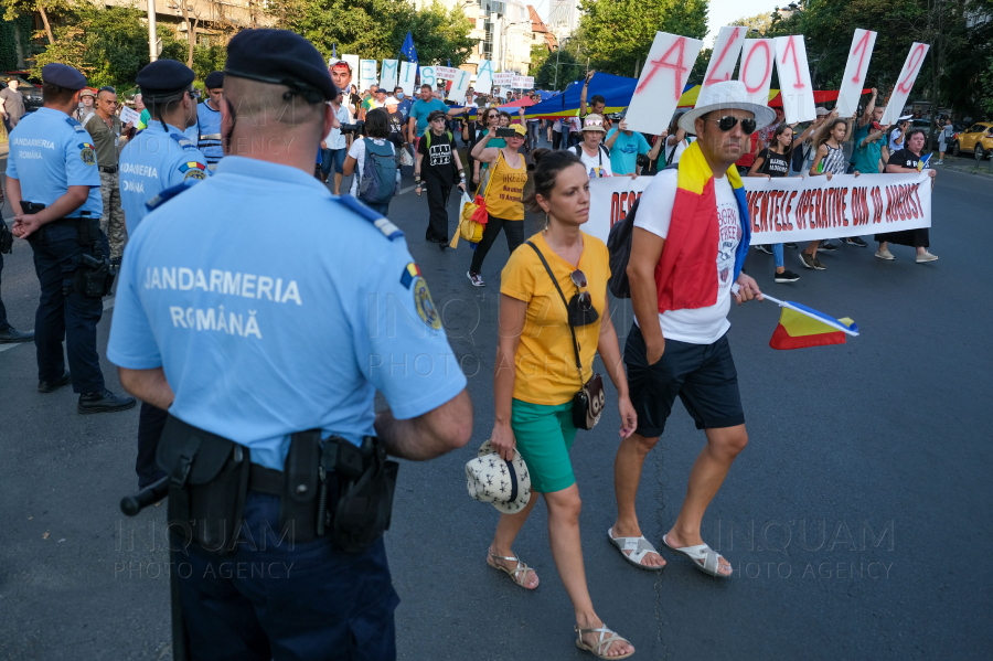 BUCURESTI - PROTEST - 10 AUGUST 2019
