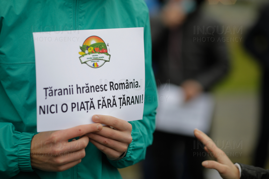 BUCURESTI - PROTEST - ASOCIATIA TARANILOR SI TARANCILOR DIN ROMANIA - 18 NOI 2020
