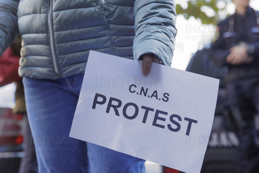 BUCURESTI - PROTEST - CNAS - 9 NOI 2023