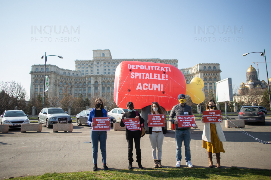 BUCURESTI - PROTEST - DECLIC - 30 MAR 2021