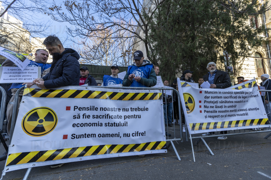 BUCURESTI - PROTEST - FEDERATIA SINDICATELOR ENERGETICA - 20 NOI 2024