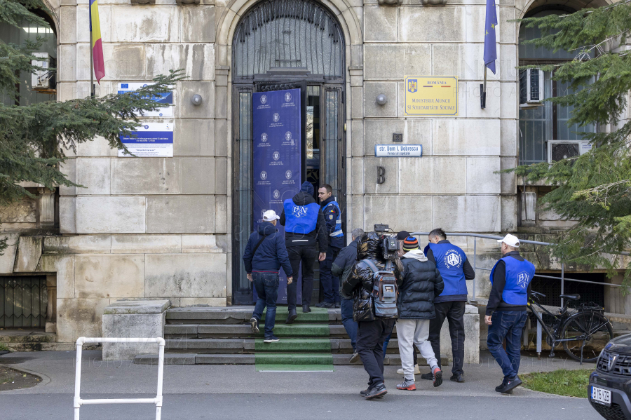 BUCURESTI - PROTEST - FEDERATIA SINDICATELOR ENERGETICA - 20 NOI 2024