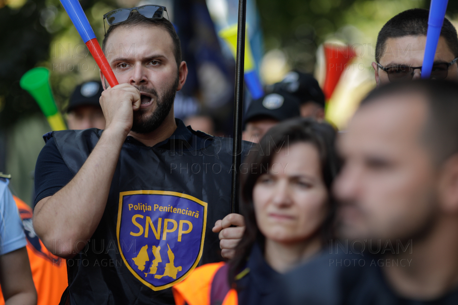 BUCURESTI - PROTEST - SNPP - MIN JUSTITIEI - 21 SEP 2023