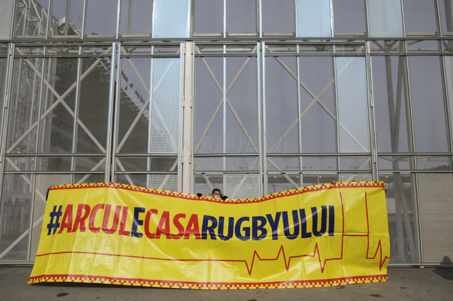BUCURESTI - PROTEST - STADION - ARCUL DE TRIUMF - 14 FEB 2021