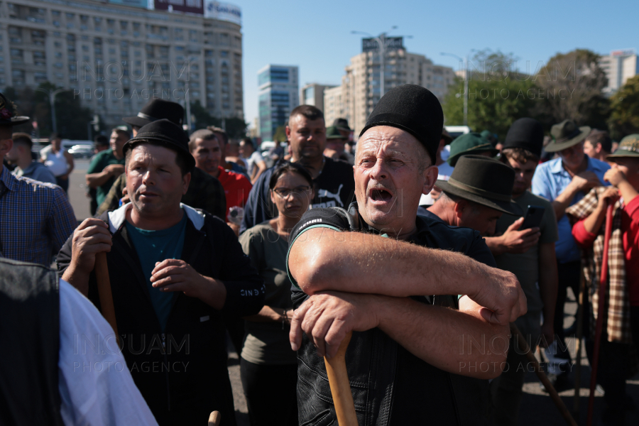 BUCURESTI - PROTEST CIOBANI - PIATA VICTORIEI - 23 SEP 2024