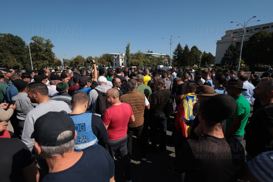 BUCURESTI - PROTEST CIOBANI - PIATA VICTORIEI - 23 SEP 2024