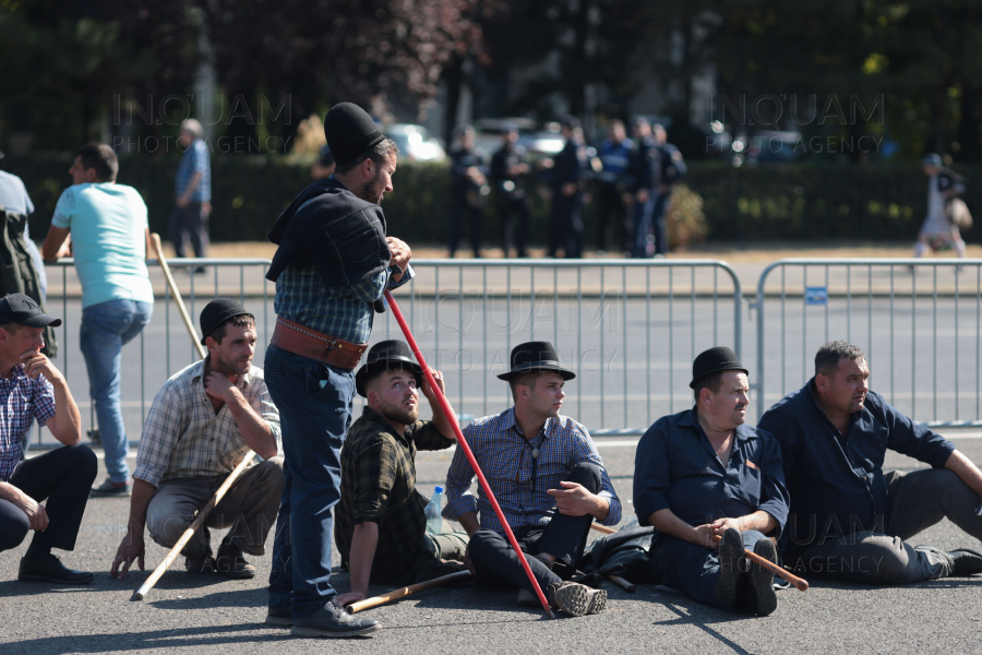 BUCURESTI - PROTEST CIOBANI - PIATA VICTORIEI - 23 SEP 2024