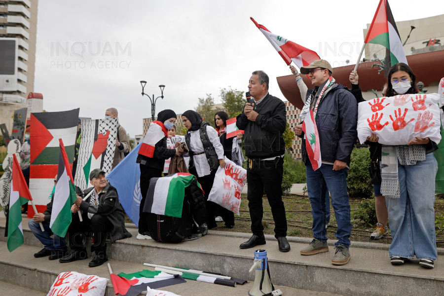 BUCURESTI - PROTEST PRO-PALESTINA - 12 OCT 2024