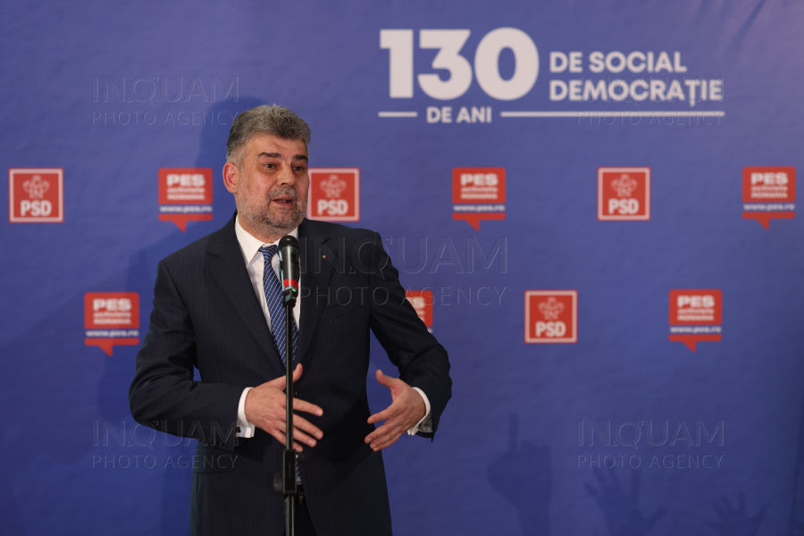 BUCURESTI - PSD - 130 ANI DE LA PRIMUL PARTID SOCIAL-DEMOCRAT - 31 MAR 2023