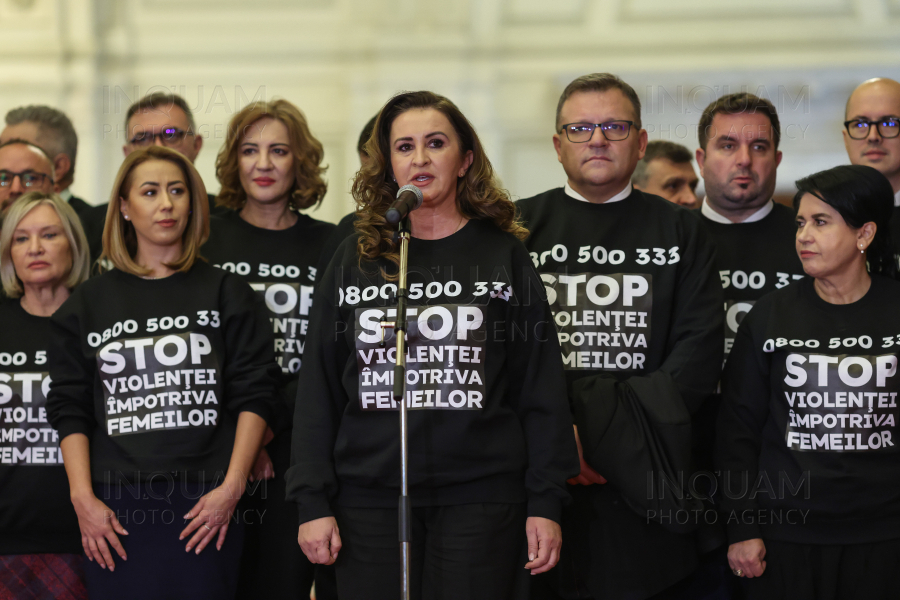 BUCURESTI - PSD - CAMPANIE - STOP VIOLENTEI IMPOTRIVA FEMEILOR - 28 NOI 2023