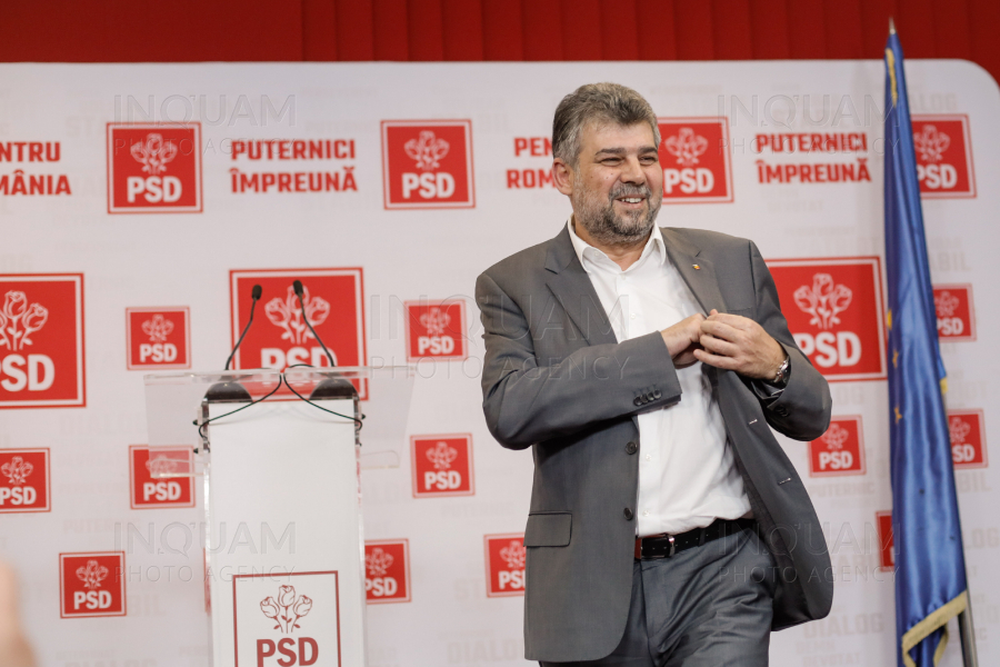 BUCURESTI - PSD - CONFERINTA DE PRESA - MARCEL CIOLACU