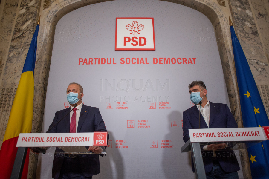 BUCURESTI - PSD - CONSILIU POLITIC NATIONAL - 8 IUN 2021