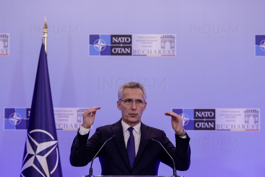 BUCURESTI - REUNIUNE NATO - DECLARATII - 29 NOI 2022