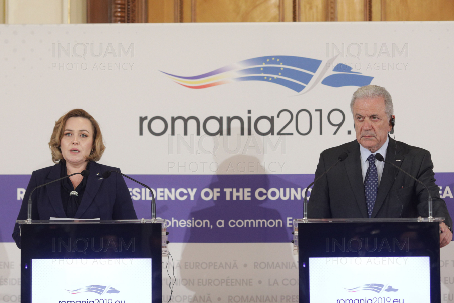 BUCURESTI - ROMANIA2019.EU - REUNIUNEA INFORMALA JAI - ZIUA 1