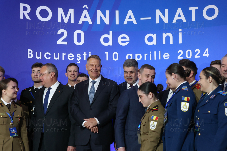 BUCURESTI - ROMANIA-NATO 20 DE ANI - 10 APR 2024
