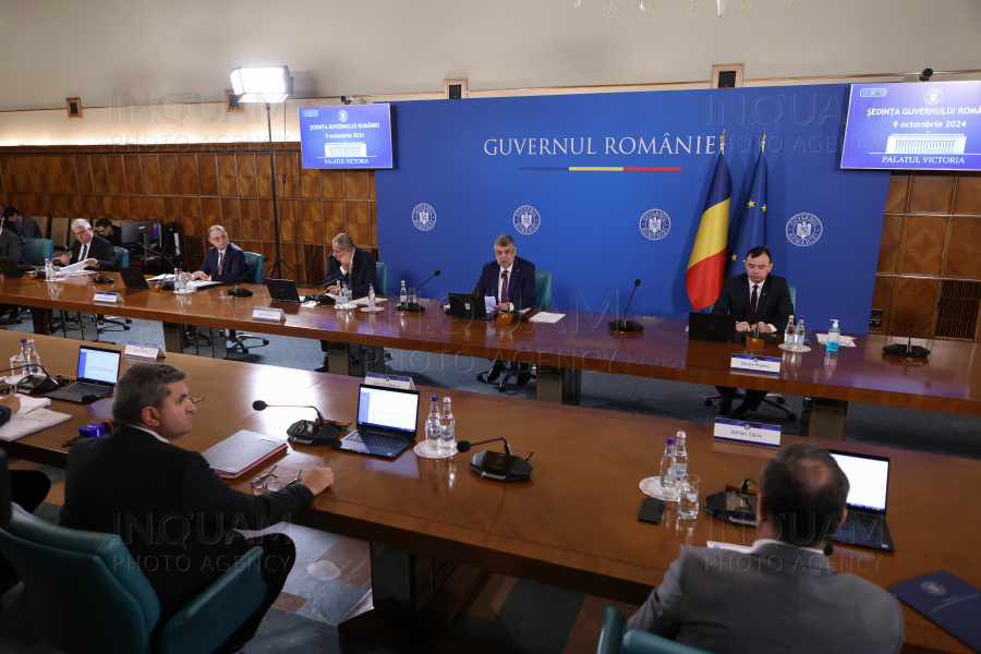 BUCURESTI - SEDINTA DE GUVERN - 9 OCT 2024