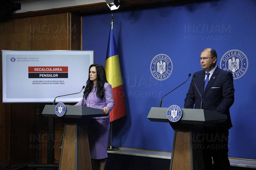 BUCURESTI - SEDINTA DE GUVERN - BRIEFING - 1 AUG 2024