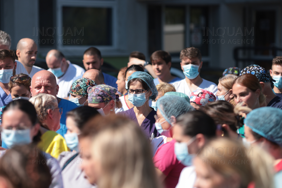 BUCURESTI - SFANTUL PANTELIMON - DEMISII CADRE MEDICALE - 8 AUG 2024