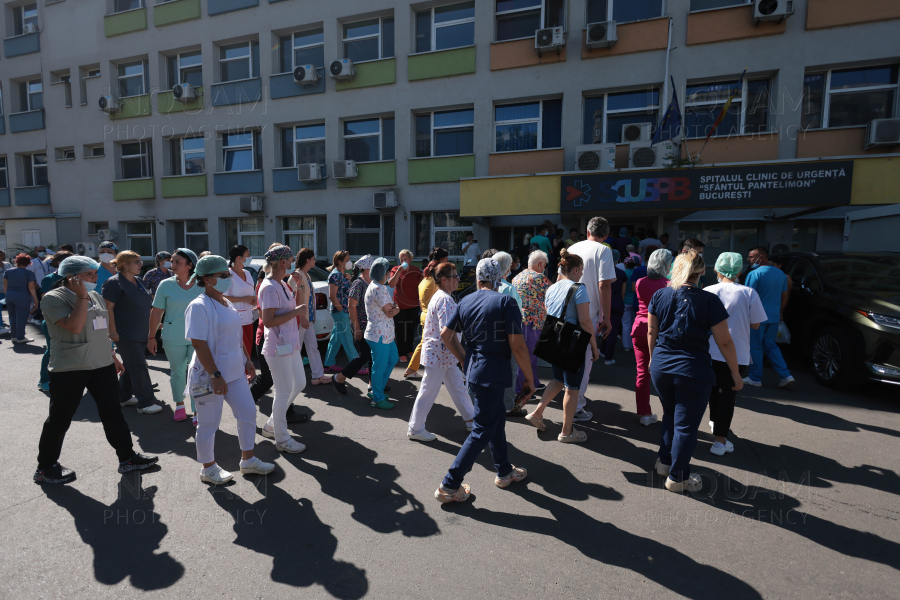 BUCURESTI - SFANTUL PANTELIMON - DEMISII CADRE MEDICALE - 8 AUG 2024