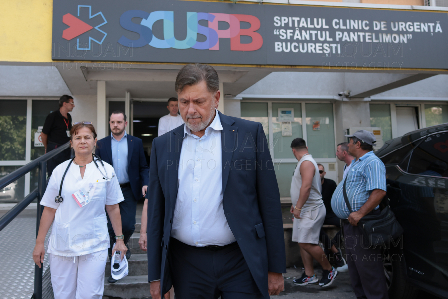 BUCURESTI - SPITALUL SF PANTELIMON - DECLARATII - 8 AUG 2024