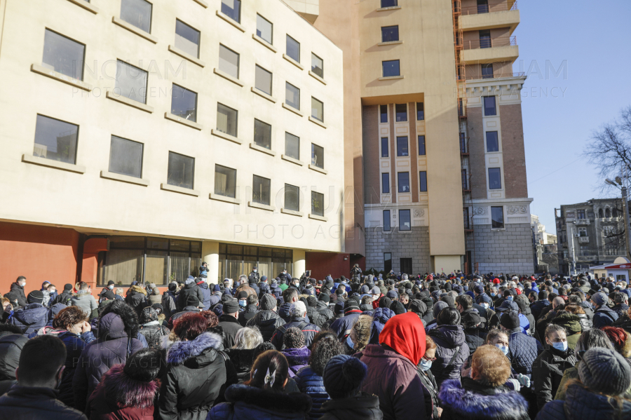 BUCURESTI - STB - PROTEST ANGAJATI - 19 IAN 2022