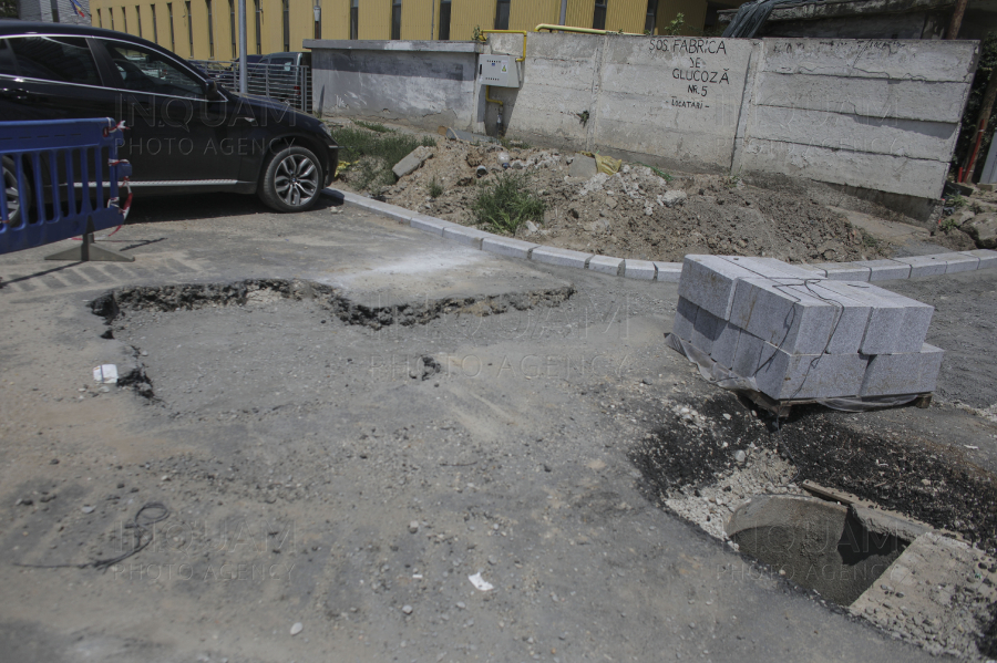 BUCURESTI - STRADA FABRICA DE GLUCOZA - LARGIRE - LUCRARI - 25 IUNIE 2020