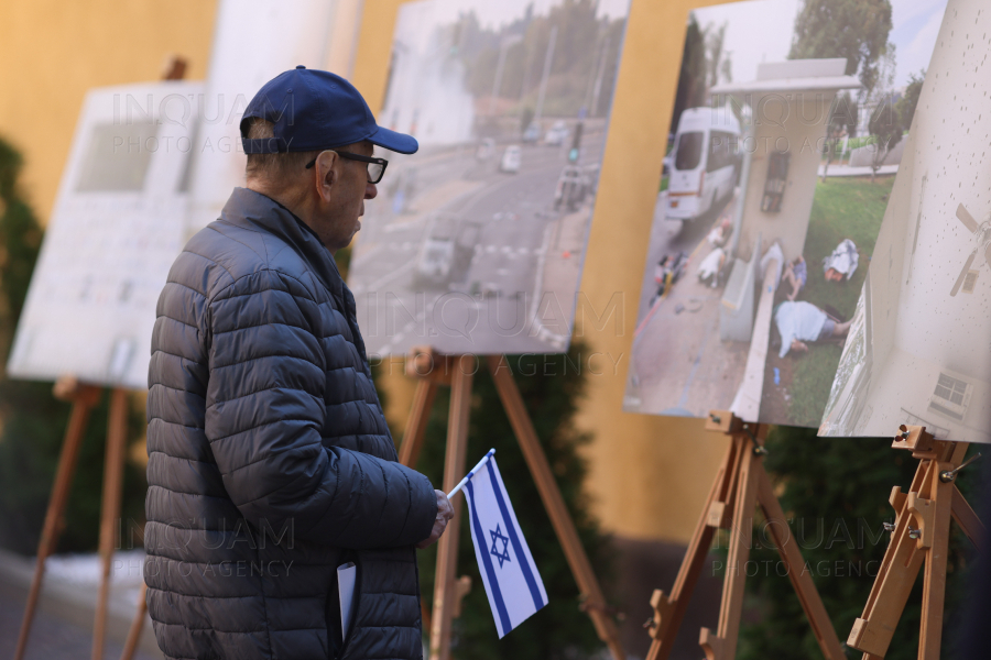 BUCURESTI - TEMPLUL CORAL - COMEMORARE ATAC TERORIST ASUPRA ISRAELULUI - 7 OCT 2024