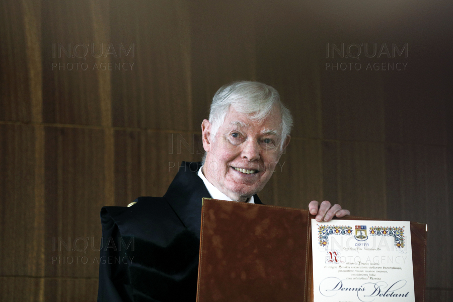 BUCURESTI - UNIBUC - DOCTOR HONORIS CAUSA - DENNIS DELETANT - 6 NOI 2024