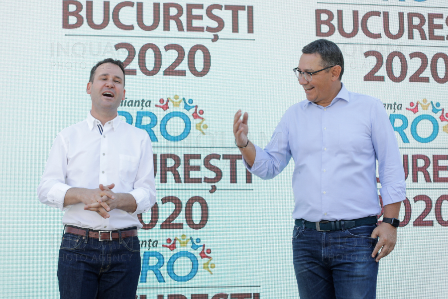 BUCURESTI - VICTOR PONTA - ROBERT NEGOITA - ALIANTA BUCURESTI 2020
