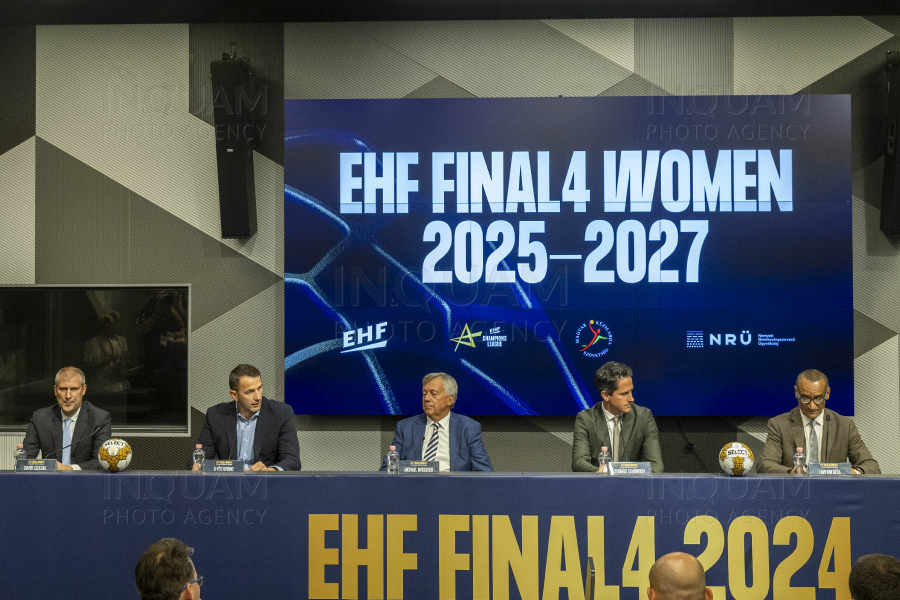 BUDAPESTA - CONFERINTA - EHF - FINAL 4 - 31 MAI 2024