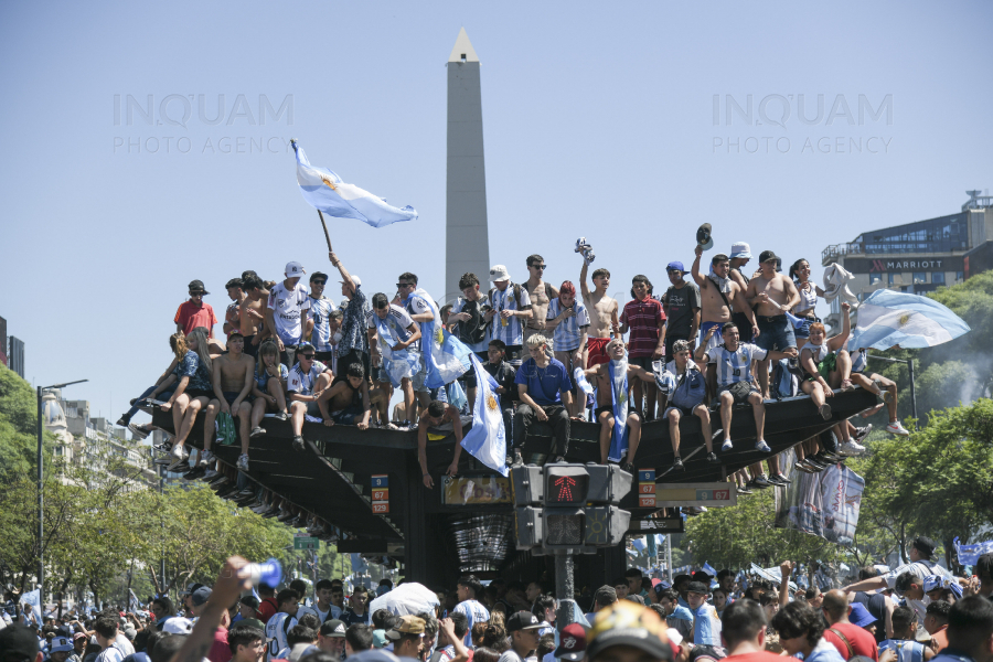BUENOS AIRES - SARBATORIRE VICTORIE - CM FOTBAL 2022 - 20 DEC 2022