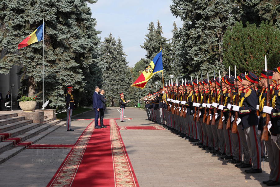 CHISINAU - VIZITA PRIM-MINISTRU - GUVERNUL REP MOLDOVA - 4 OCT 2024