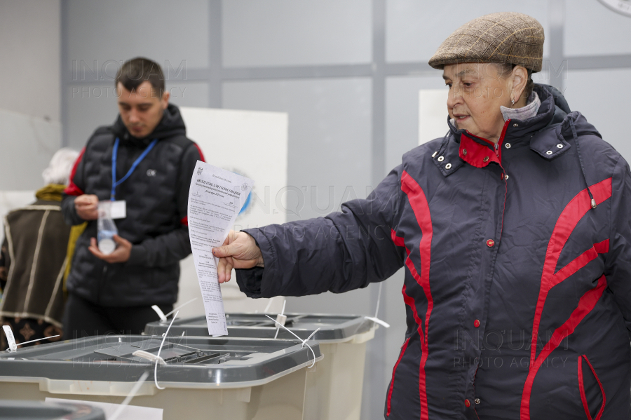 CHISINAU - VOTARE - ALEGERI - REPUBLICA MOLDOVA - 20 OCT 2024